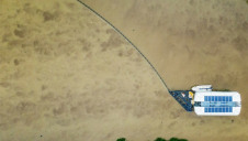 The R&D project has been in the works for two years. Image: The Ocean Cleanup Project